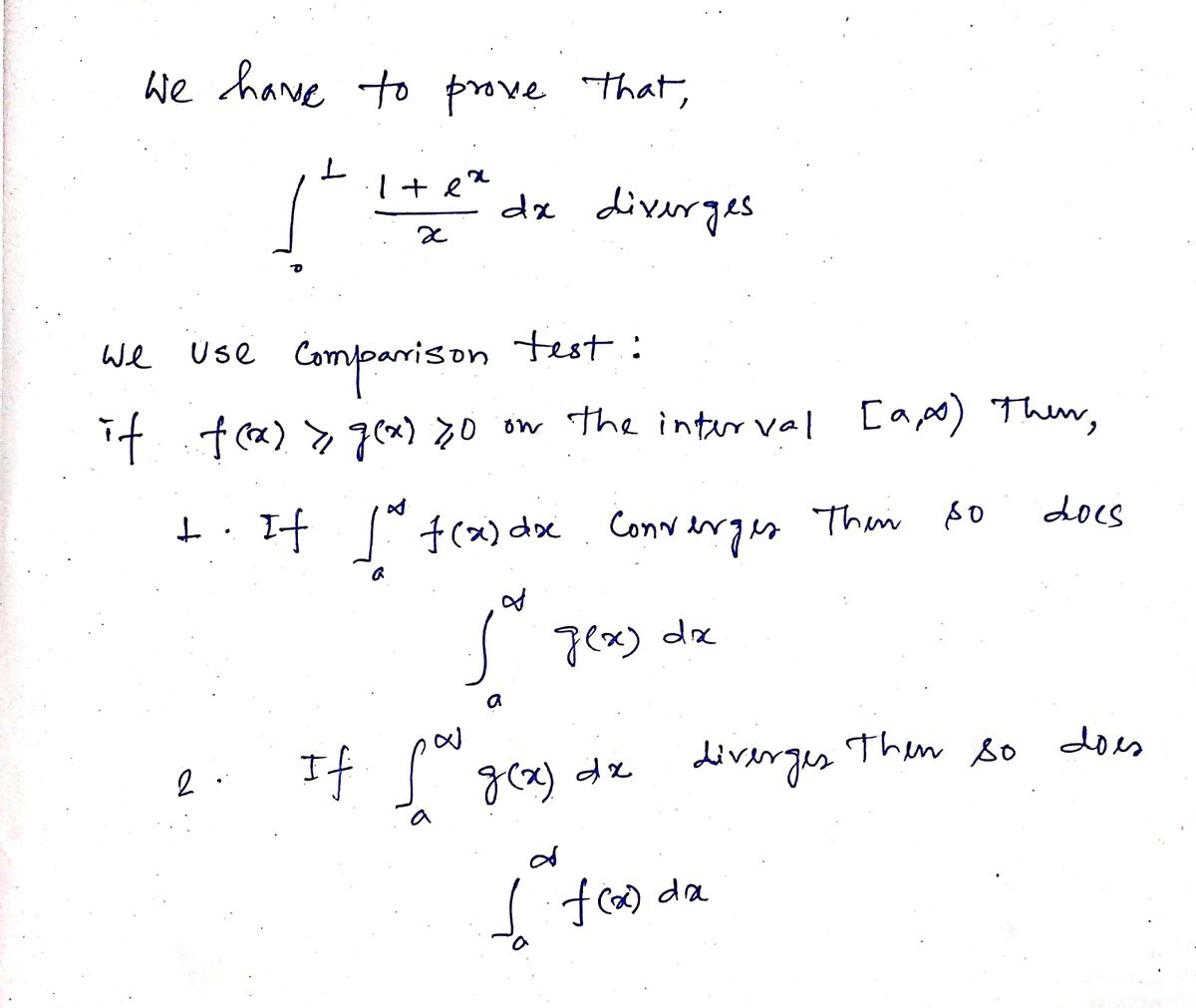 Calculus homework question answer, step 1, image 1